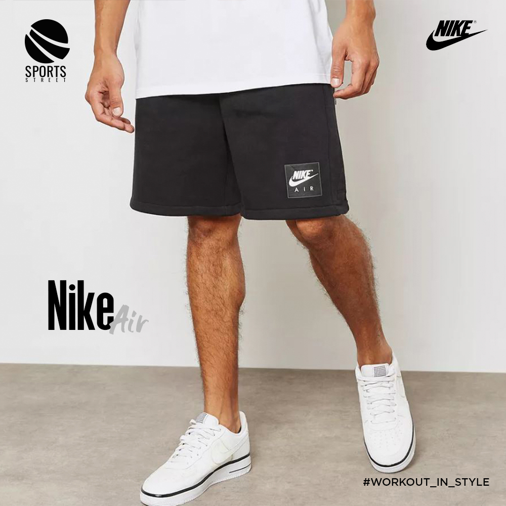 Nike Air Black Cotton Shorts 2021